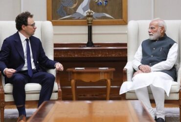 पीएम मोदी ने एंथ्रोपिक के सीईओ डेरियो अमोदेई से मुलाकात की